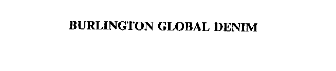 BURLINGTON GLOBAL DENIM