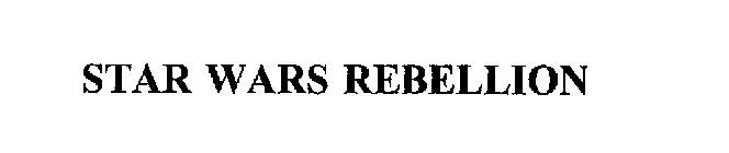 STAR WARS REBELLION