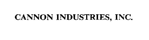 CANNON INDUSTRIES, INC.