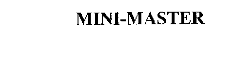 MINI-MASTER