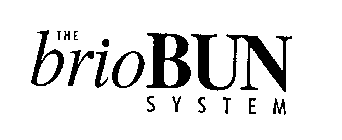 THE BRIO BUN SYSTEM