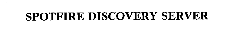 SPOTFIRE DISCOVERY SERVER