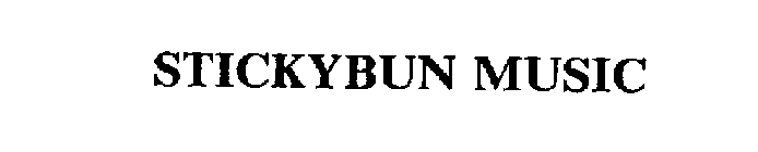 STICKYBUN MUSIC