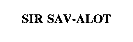 SIR SAV-ALOT