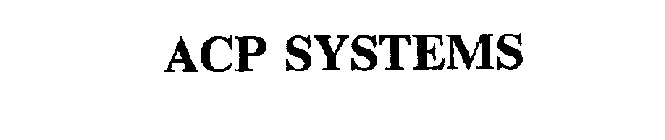ACP SYSTEMS