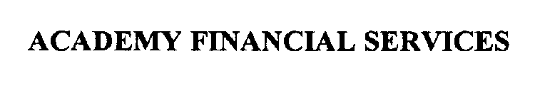 ACADEMY FINANCIAL SERVICES