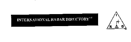 INTERNATIONAL RADAR DIRECTORY