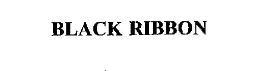 BLACK RIBBON