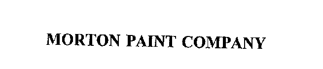 MORTON PAINT COMPANY