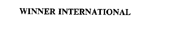 WINNER INTERNATIONAL