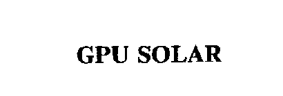 GPU SOLAR