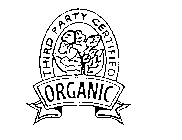 THIRD PARTY CERTIFIED ORGANIC