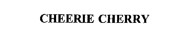 CHEERIE CHERRY