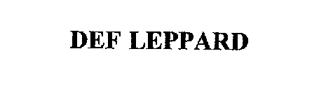 DEF LEPPARD