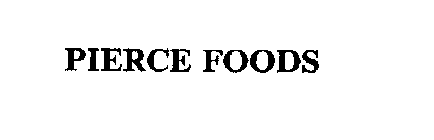 PIERCE FOODS