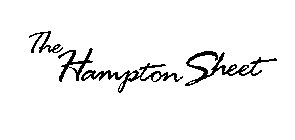 THE HAMPTON SHEET