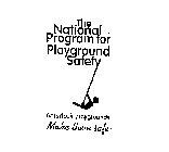THE NATIONAL PROGRAM FOR PLAYGROUND SAFETY AMERICA'S PLAYGROUNDS MAKE THEM SAFE