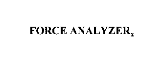 FORCE ANALYZERX