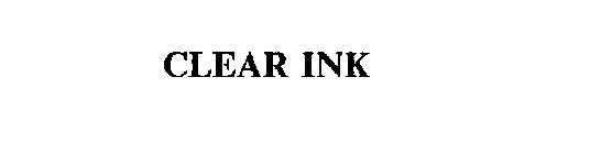 CLEAR INK