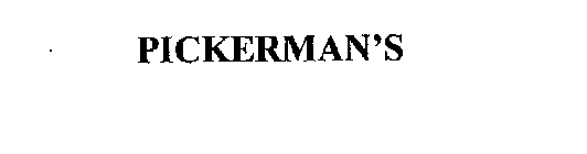 PICKERMAN'S