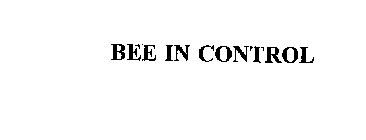 BEE IN CONTROL
