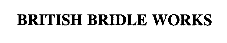 BRITISH BRIDLE WORKS