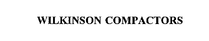 WILKINSON COMPACTORS