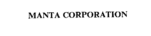 MANTA CORPORATION