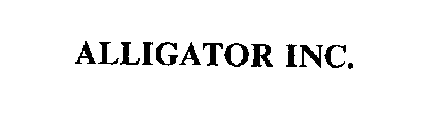 ALLIGATOR INC.