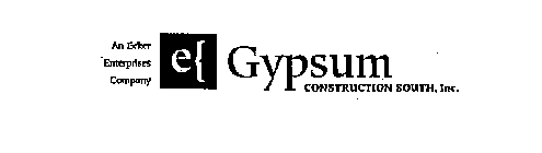 AN ECKER ENTERPRISES COMPANY GYPSUM CONSTRUCTION SOUTH, INC.