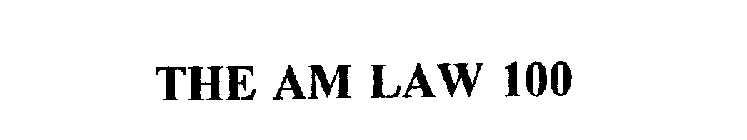 THE AM LAW 100