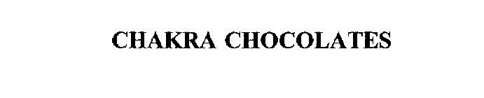 CHAKRA CHOCOLATES