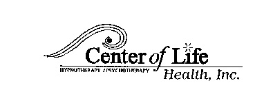 CENTER OF LIFE HEALTH, INC. HYPNOTHERAPY / PSYCHOTHERAPY