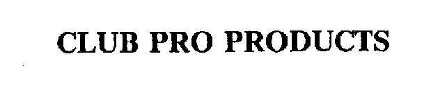 CLUB PRO PRODUCTS