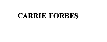 CARRIE FORBES