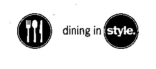 DINING IN STYLE