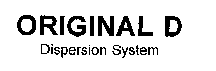 ORIGINAL D DISPERSION SYSTEM