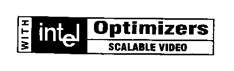 WITH INTEL OPTIMIZERS SCALABLE VIDEO