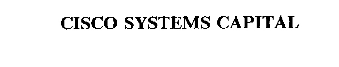 CISCO SYSTEMS CAPITAL