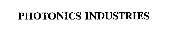 PHOTONICS INDUSTRIES