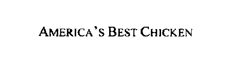AMERICA' BEST CHICKEN