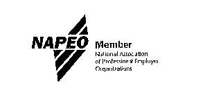 NAPEO MEMBER NATIONAL ASSOCIATION OF PROFESSIONAL EMPLOYER ORGANIZATIONS