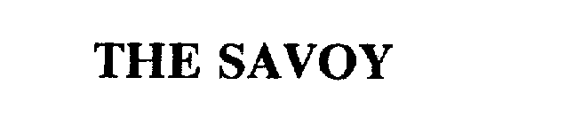 THE SAVOY