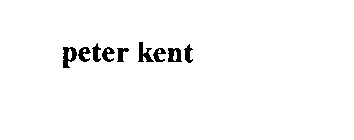 PETER KENT