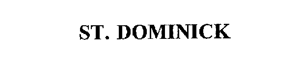 ST. DOMINICK