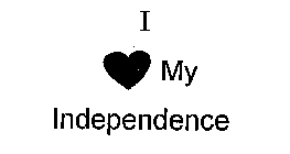 I MY INDEPENDENCE