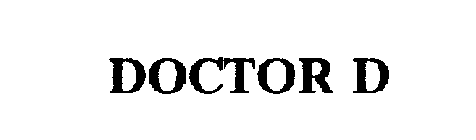 DOCTOR D