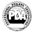 PROFESSIONAL DEALERS ASSOCIATION PDA