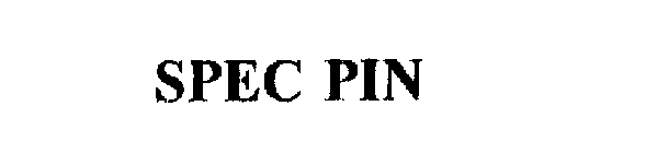 SPEC PIN