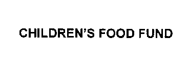 CHILDREN'S FOOD FUND